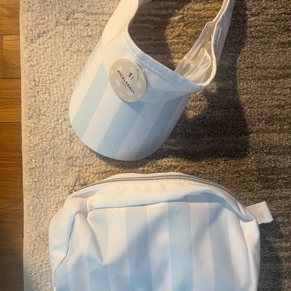 Pickleball Visor Hat & Matching Belt Bag - Picture 2 of 3
